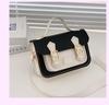 CC Retro Style DIY Color Block Women's Crossbody Shoulder Bag – Perfect Gift for Girlfriend