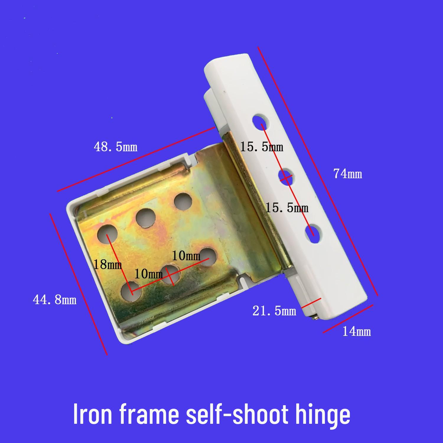 Plastic Steel Inward/Outward Casement Door and Window Hinge - Old-Style Flat Design
