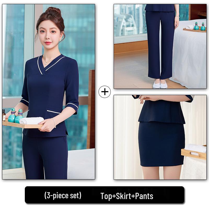 Women's Spa Technician Professional Uniform Set