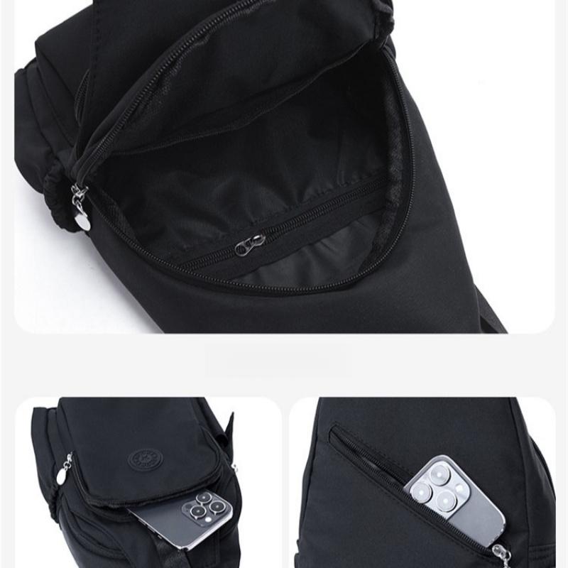 New Multifunctional Casual Large-Capacity Oxford Cloth Chest Bag For Outdoor Travel Lightweight Multi-Purpose Backpack For Women