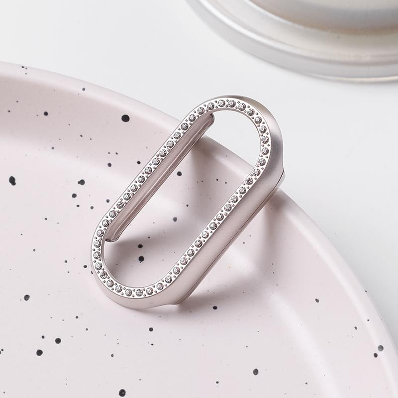 Diamond Case For Xiaomi Mi Band 9 Cover Accessories All-Around hollow PC Protective Bumper Frame shell For Xiaomi Mi Band 9 NFC