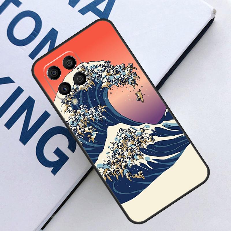 The Great Wave For Samsung Galaxy M35 M55 M14 M34 M54 M11 M21 M31 M13 M33 M53 M15 M12 M32 M52 M06 M16 Case