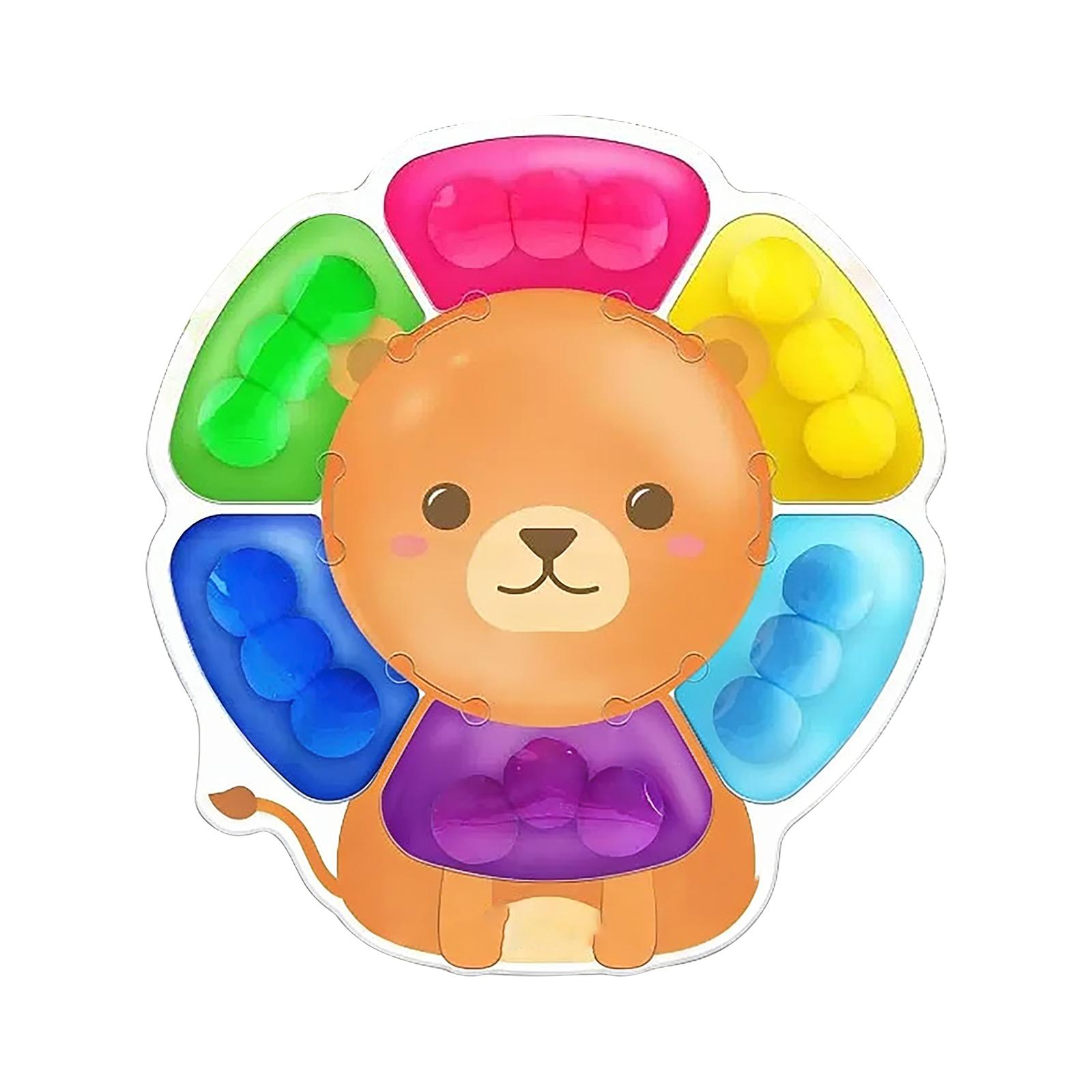 

Сенсорные успокаивающие игрушки для детей: Сенсорные игрушки для сортировки по цвету, подходят для детей с ; -Успокаивающие игрушки, подходят для мальчиков и девочек раннего возраста one size коричневый