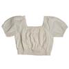 Girl's Ruched Crop Top 601092