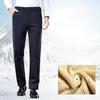Winter Plus Samt Hose Herren Business Verdickte Hose Mittelalterliche und Ältere Warme Freizeit Hose