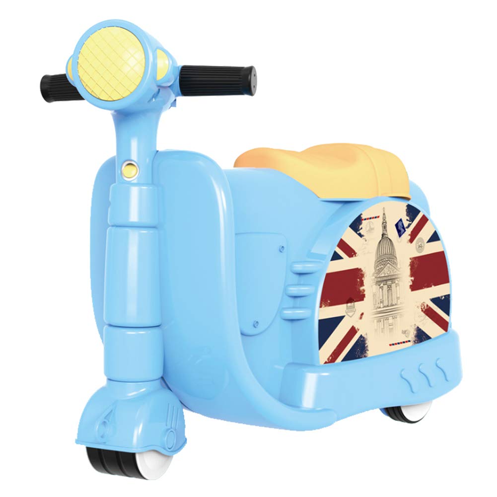 

GPT Carry Case Чемодан для езды на лошадях Игрушечный мотоцикл Тип 3 колеса Выход Синий [Suitcase Company] Детский