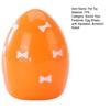 TPR Egg Dog Chew Toy with Squeaker Small Medium Breed Dogs Teething Cleaning Toy Pet Interactive Boredom Relief Toy