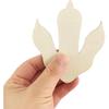 30 Pack 4 Inch Wood Dinosaur Foot Prints Cutouts Unfinished Wood Dinosaur Foot Prints Crafts Wooden Dinosaur Foot Prints Hanging Ornaments DIY