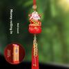 Traditional Car Ornament Resin Lucky Prosperity Wealth Gift For Vehicle Interior Decor