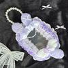 New Pink Bow Card Holder Lace with Ribbon Photo Protector Case Anime Photocard Holder