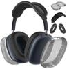 Applicable AirPods Max Over-Ear Headphones Transparent Glitter Silicone Case