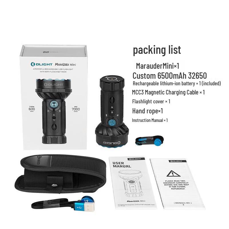 OLIGHT Marauder Mini Series Rechargeable Flashlight