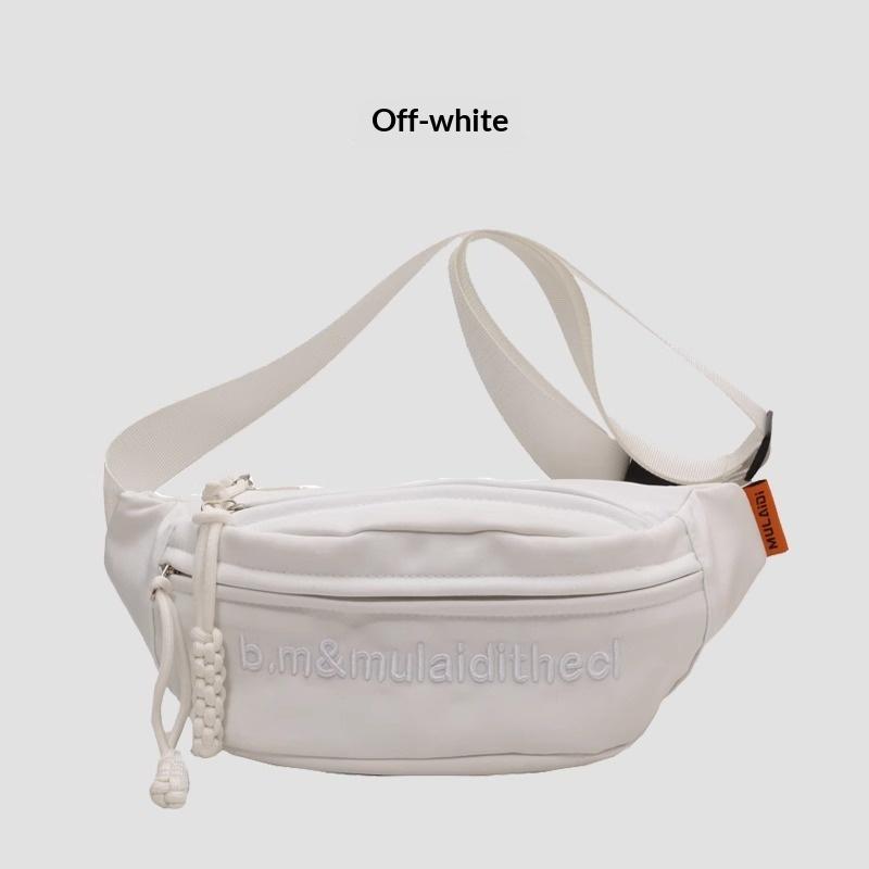 Unisex Canvas Crossbody Bag Able Compact With Multiple Convenient Compartments Suitable For School And Casual Outings