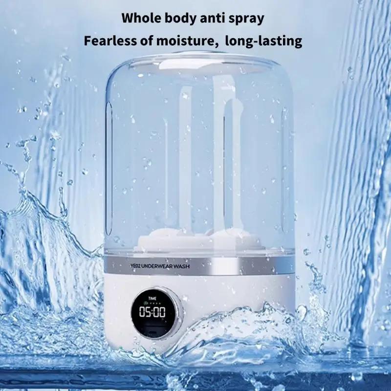 1.2L Rechargeable Desktop Underwear Socks Baby Clothing Washing Machine YE02 Small Mini Washer