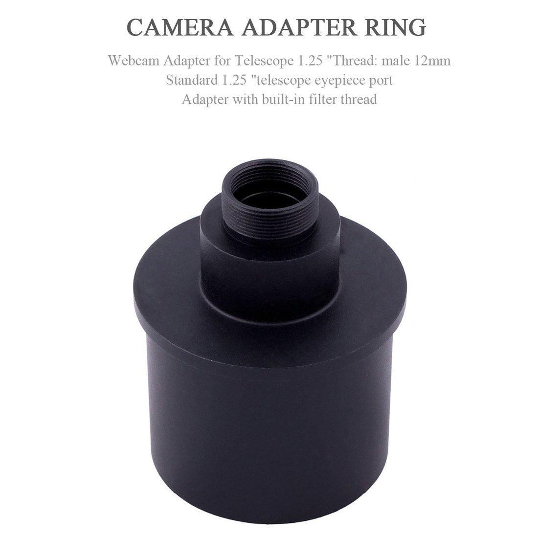 1.25'' cam Adapter for Astronomy Telescope CCD Camera Monocular IMY