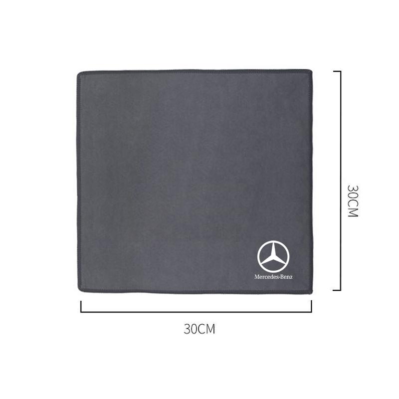 For Mercedes Benz Car Cleaning Soft Brush With Car Wash Towel Microfiber Cleaning Cloth For Mercedes Benz W205 W204 W203 W212 GLC CLA GLA AMG