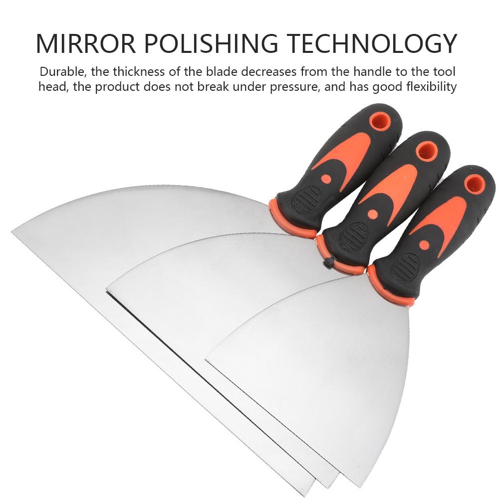 10/9Pcs Drywall Tool Set Stainless Steel Putty Knife Taping Knife Painter Scraper for Wall Repair