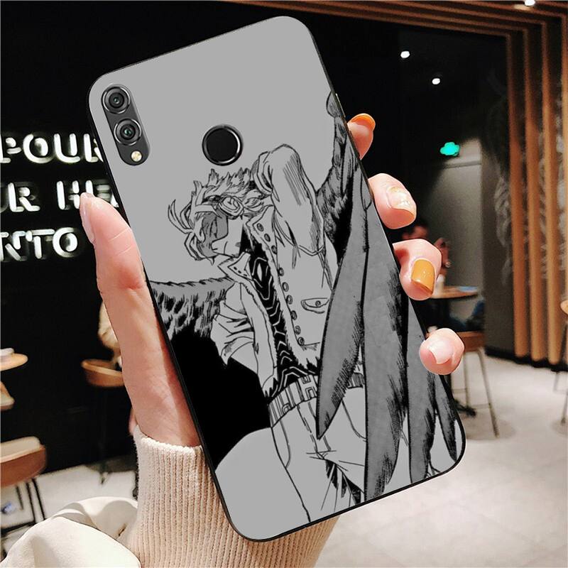 Anime MHA Hawks BNHA Telefon Fall Für Huawei Ehre 7A 7C 8 8x9 10 20lite Fundas Coque für Honor 10i 20i Capa