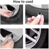 4 Pcs Diamond Valve Stem Caps Crystal Rhinestone  Universal Car Tire Valve Caps Diamond Shining Dustproof Caps Car Accessories