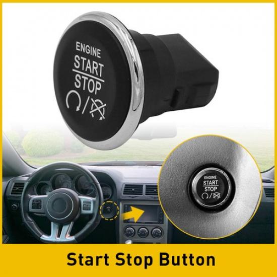 Push Button Start Stop Ignition Switch Fits Dodge Challenger Jeep 33370101