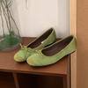 Fashion Fashion Butterfly-Knot Women Flats Shoes With Height Increasing Female Shallow Footwear Round Toe Ladies Flats Slip On Shoes new