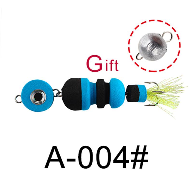 FishKing 1PC Soft Bass Lure Insect Lure With Sharp Hooks Weight 3.4G 4.7G Big/Small Size