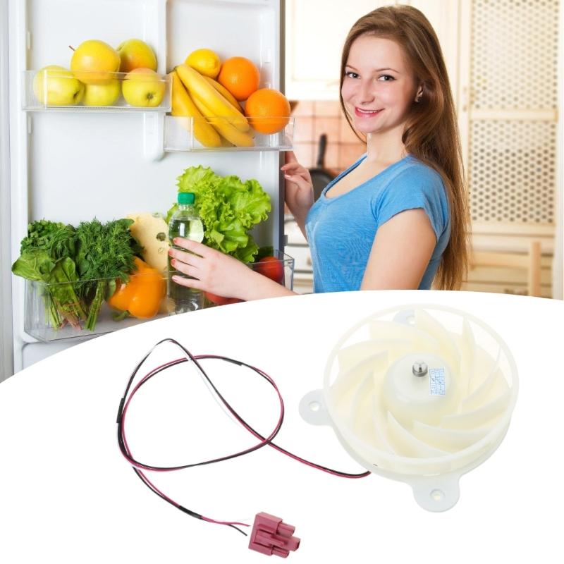 ZWF-30-3 Refrigerator Evaporator Fan Motor Replacement Part Refrigerator Freezing Fan Motor Replacement  DC12V 2.5W