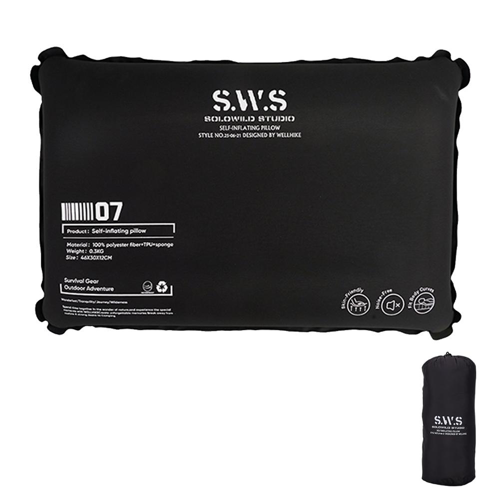 

Inflatable Pillow Foldable Travel Pillows Adjustable Blow Up Pillow for Neck Lumbar Support Camp Hiking Sleeping