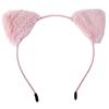 Fascia con Orecchie da Gatto per Donna Cartone Animato Peluche Fascia per Capelli Anime Cosplay Viso Carino Cerchietto per Capelli Copricapo Ragazze Accessori per Capelli