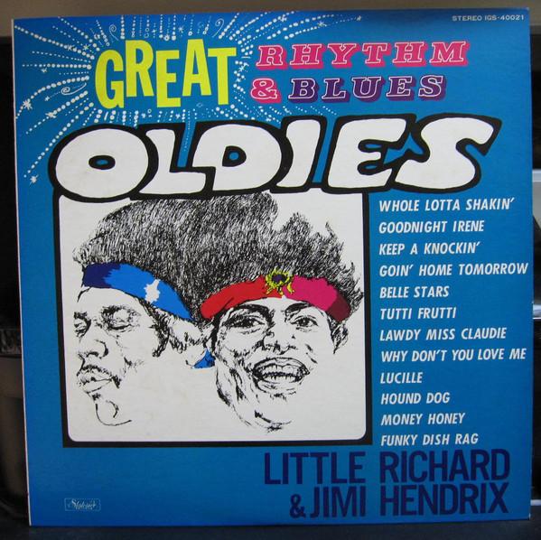 

LP Record LITTLE RICHARD, JIMI HENDRIX - Great Rhythm & Blues Oldies IGS40021 ALA 1975 Japan Rock Used