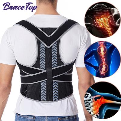 Bracetop Back Brace Posture Corrector, Back Braces For Upper And Lower Back Pain Relief, Fully Back Support Improve Back Posture