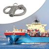 Stainless Steel Swivel Snap Shackle Rings RotarySpring Hook 35/52/69/96mm