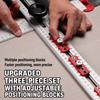 T-shaped Marking Gauge 3-in-1 Woodworking Tool Wide Range Drilling Ruler  Furniture Craft