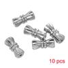 Necklace Bracelet Connect Buckle Accessories Screw Clasps Jewelry Making Findings Hole Spacer Beads
