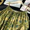 DIMANAF 2026 New Women Plus Size Summer Beach Lady Long Dress Sleeveless Vest Loose Oversize Maxi Print Floral Sundress