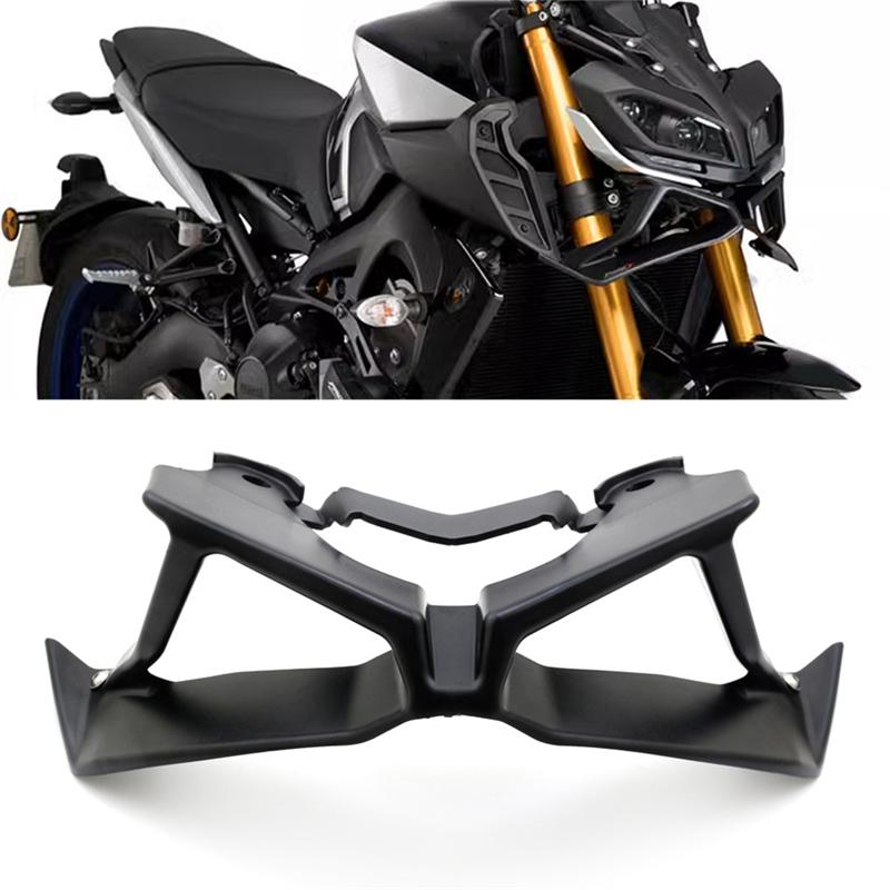 ABLZ-Front Deflector Fairing Wings Lower Spoiler Bird Beak Headlight Kit For  MT-09/SP MT09 2017- Motorcycle