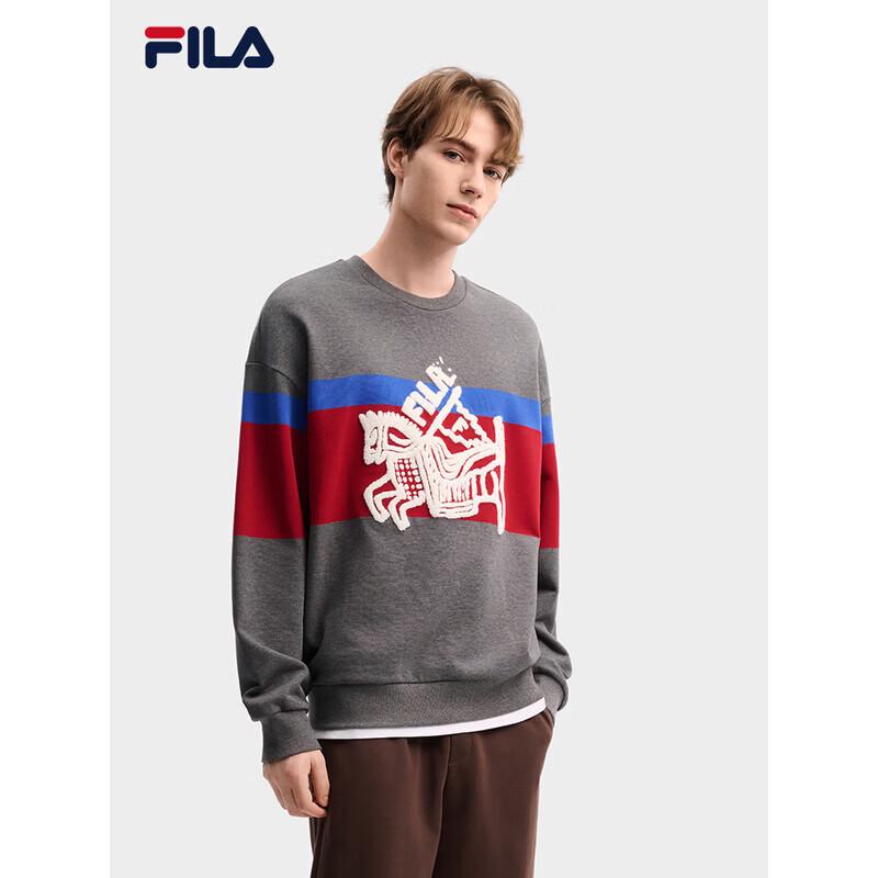 FILA Couple s Pullover Sweatshirt 2XL