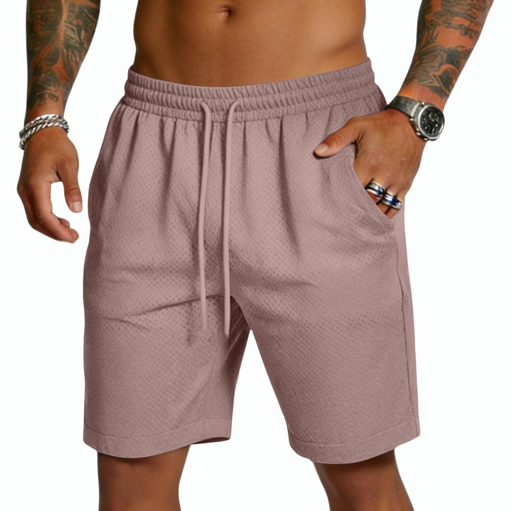 Men's Casual -Weave Drawstring Shorts