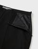 Ememdeobeulyu [Mmw] Layered Wrap Skirt Pants (Black)