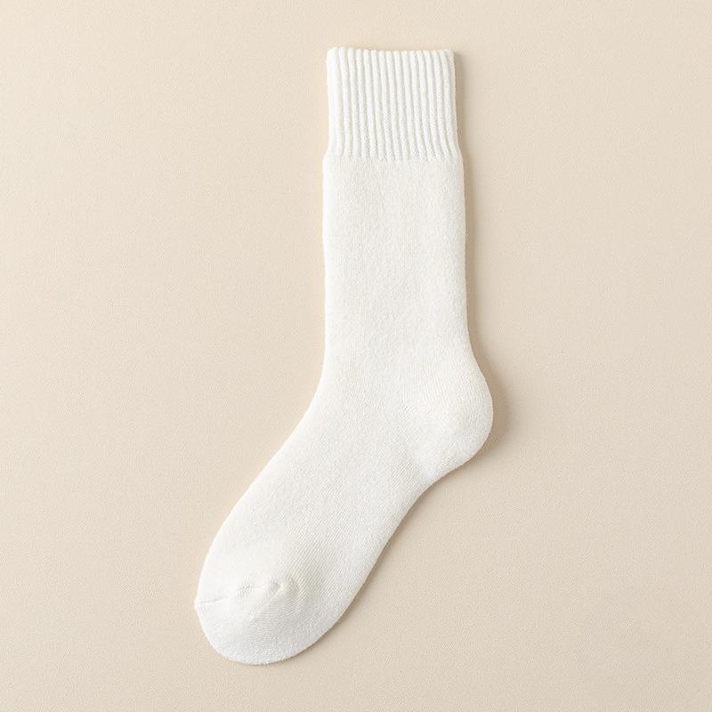 Fleece and Thickened Wool Socks for Men and Women To Keep Warm in Winter
