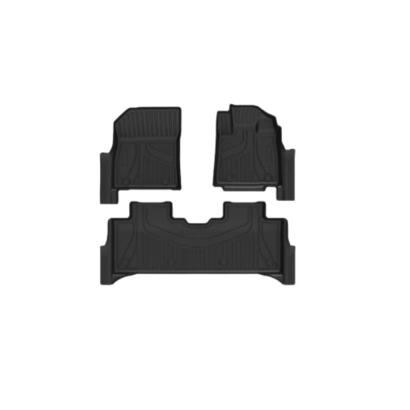 TPE Odorless Waterproof Floor Mats for 2024 Geely EX5 Overseas Version - Eco-Friendly, Wear-Resistant, Anti-Slip.