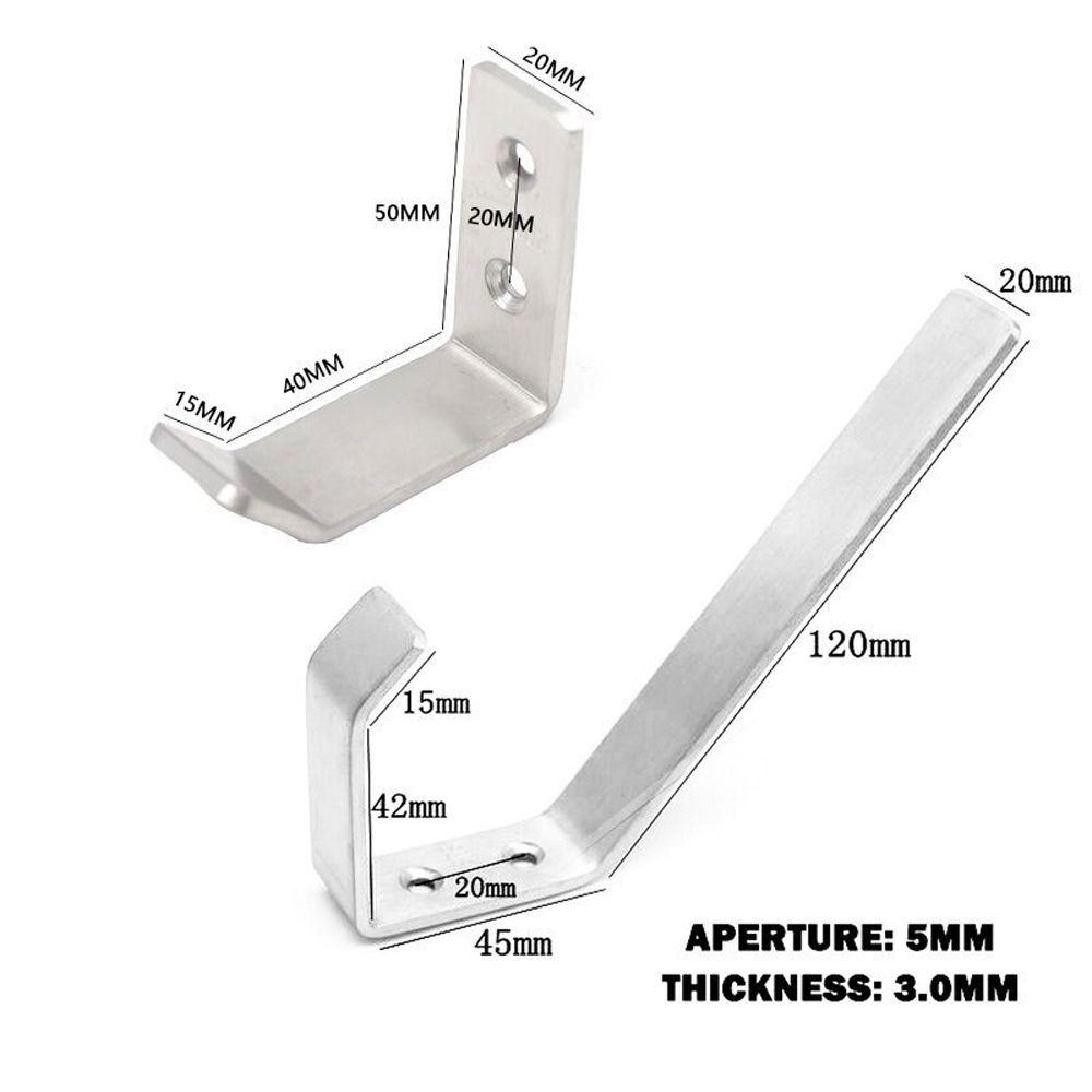 Rack Black Silver Towel Hook Helmet Display Rack Jacket Hanger Motorcycle Helmet Holder Helmet Hook