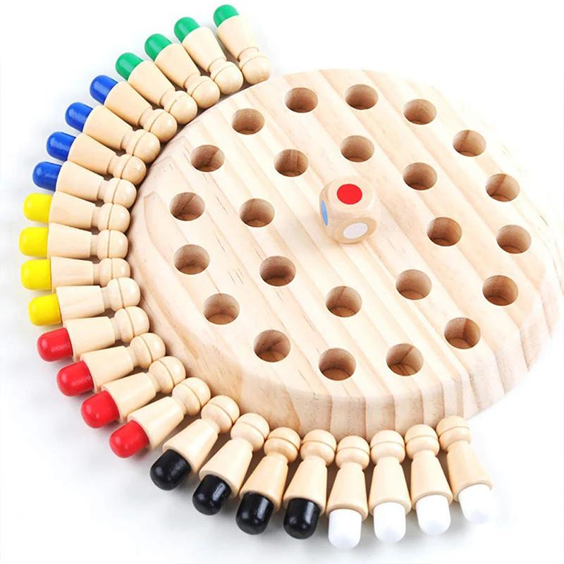 Color Memory Chess %^&*Concentration Training |||Educational Toys for Children \/Memory Power Parent-Child Tabletop Game