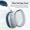 4 in 1 Silicone + TPU Clear Cover Case Shockproof Ear Pad Ear Cups Headband Cover Ear Cushion/Ear Muff Protector for AirPods Max