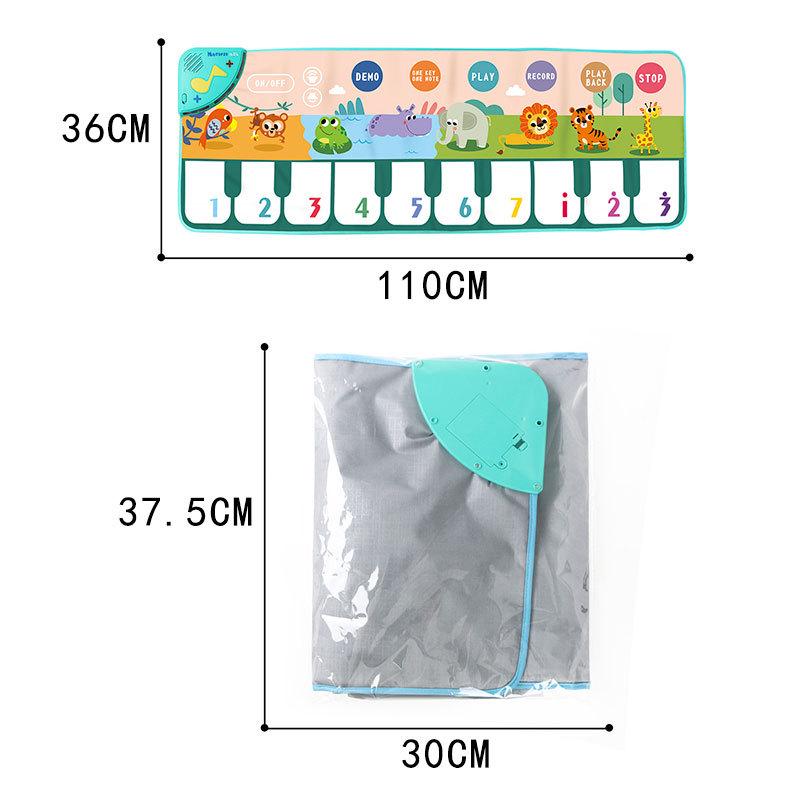 Baby Step-on Piano Music Mat - Educational Multifunctional Crawling and Game Carpet for Children