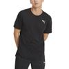 PUMA T Shirts Men's Black Crew Neck Moderate 521537-01