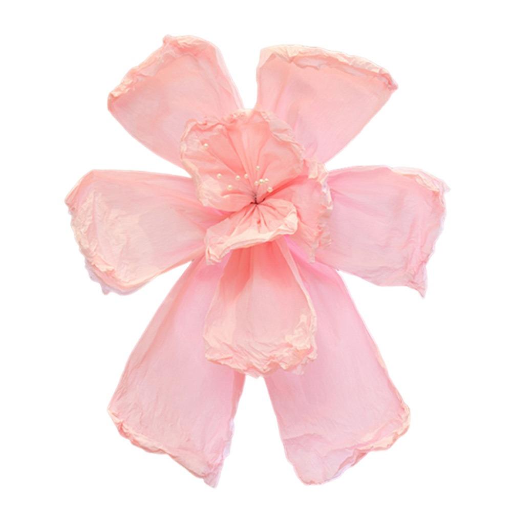 Decorative Paper Crane Paper Crane Flower Pathway Hanging Banner Artificial Flower Hand Crumpled Paper Banner Large Iris