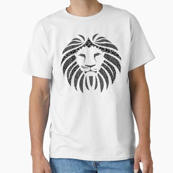 Lion Black White Classic Tshirt Tshirt Made In Usaus Size S2xl