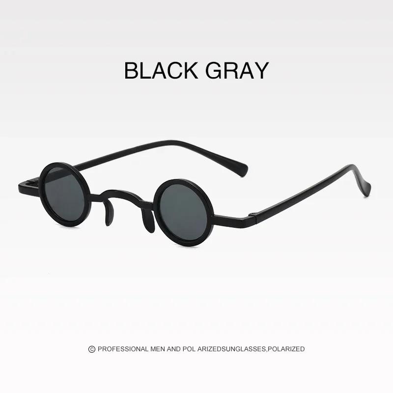Womens Sunglasses Retro Black Metal Steampunk Sunglasses  Fashion Color Mens Round Frame Sun Glasses Lentes  Mujer