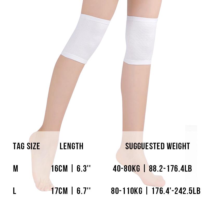 Durable And Safe Wool Light Weight Knee Sleeve Solid Winter Coldproof Warm Knees Wool Knitted High Kneecap Knee Protectors Leg Warmers All Season